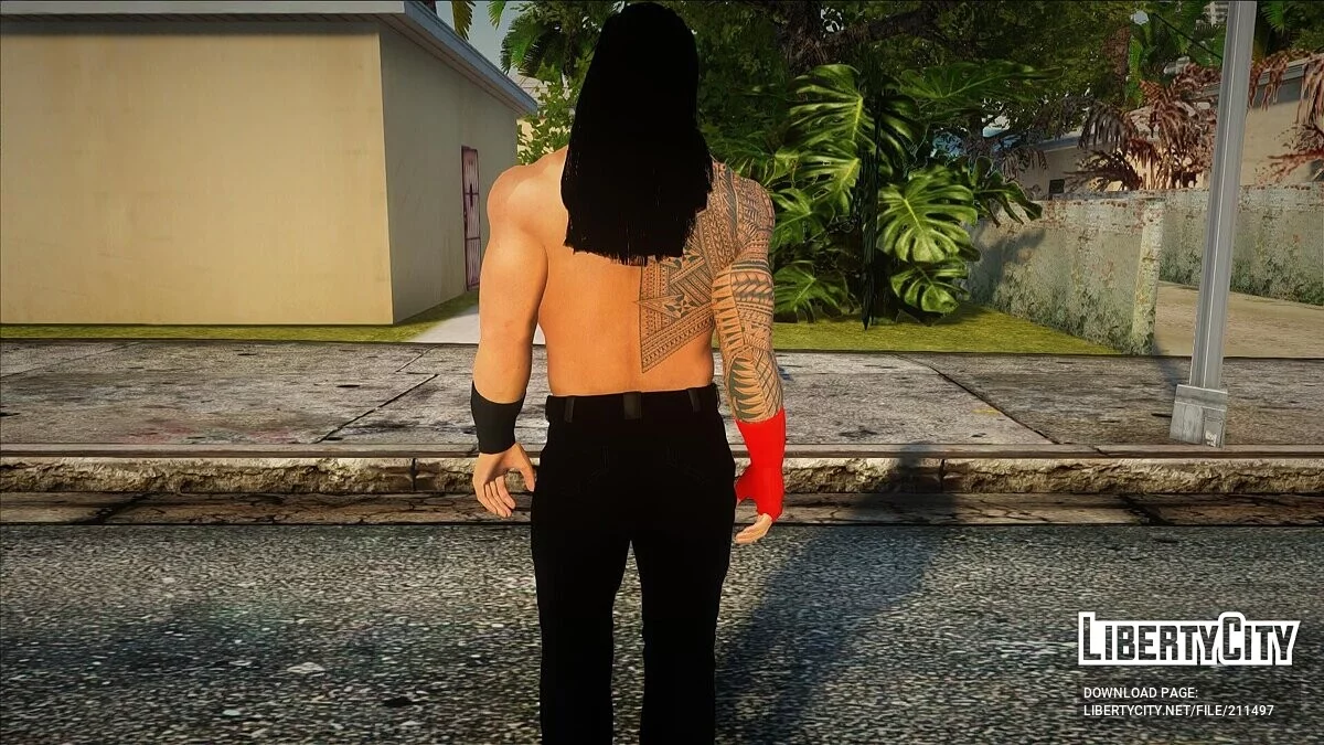 Tribal Chief Roman Reigns / GTA San Andreas