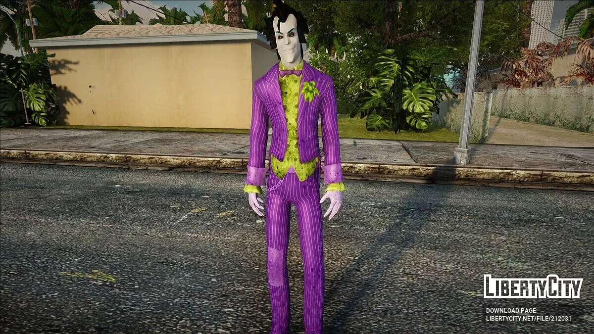 Джокер из The New Batman Adventures Series / GTA San Andreas
