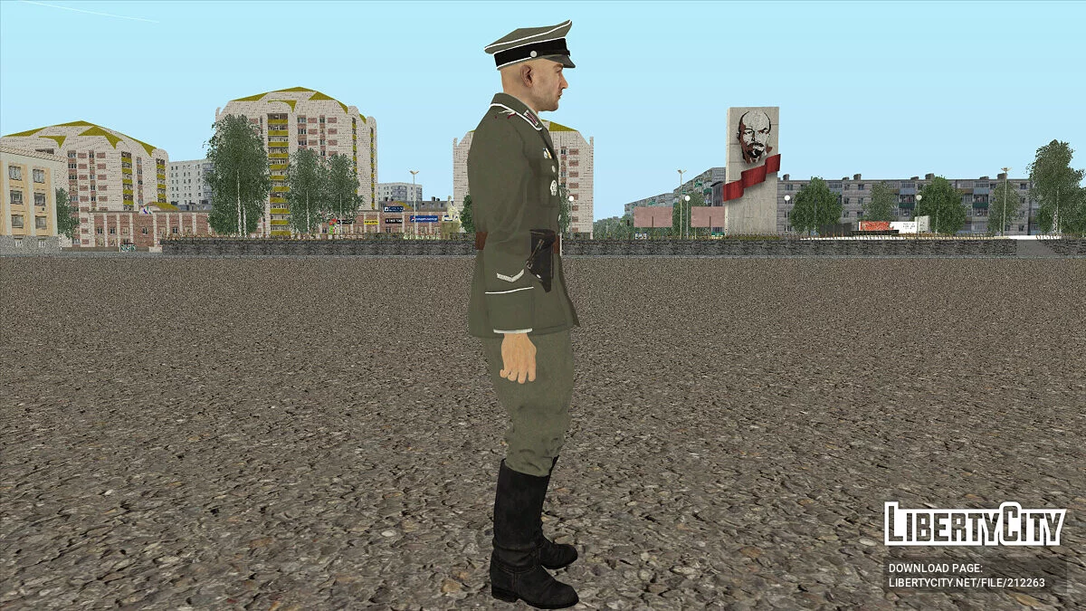 МГБ ГДР (Штази) Unterwatchmeister (Ministry of State Security) / GTA San Andreas