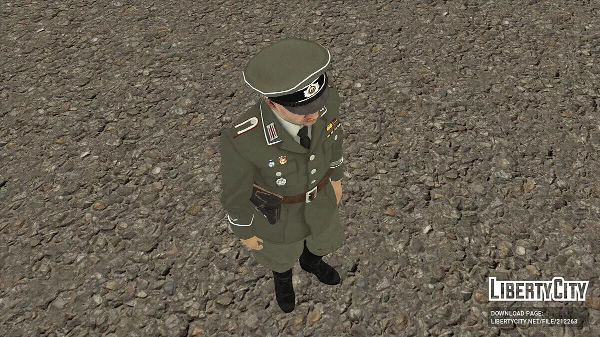 МГБ ГДР (Штази) Unterwatchmeister (Ministry of State Security) / GTA San Andreas