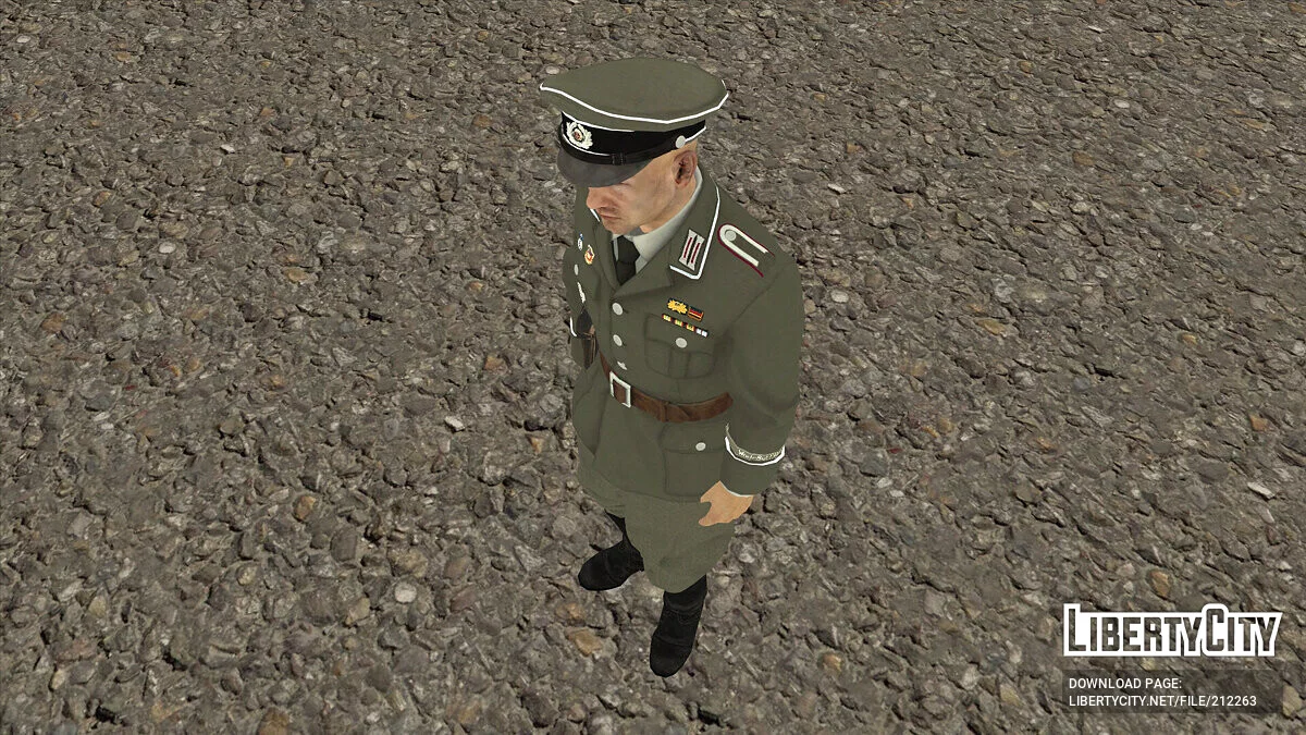 МГБ ГДР (Штази) Unterwatchmeister (Ministry of State Security) / GTA San Andreas