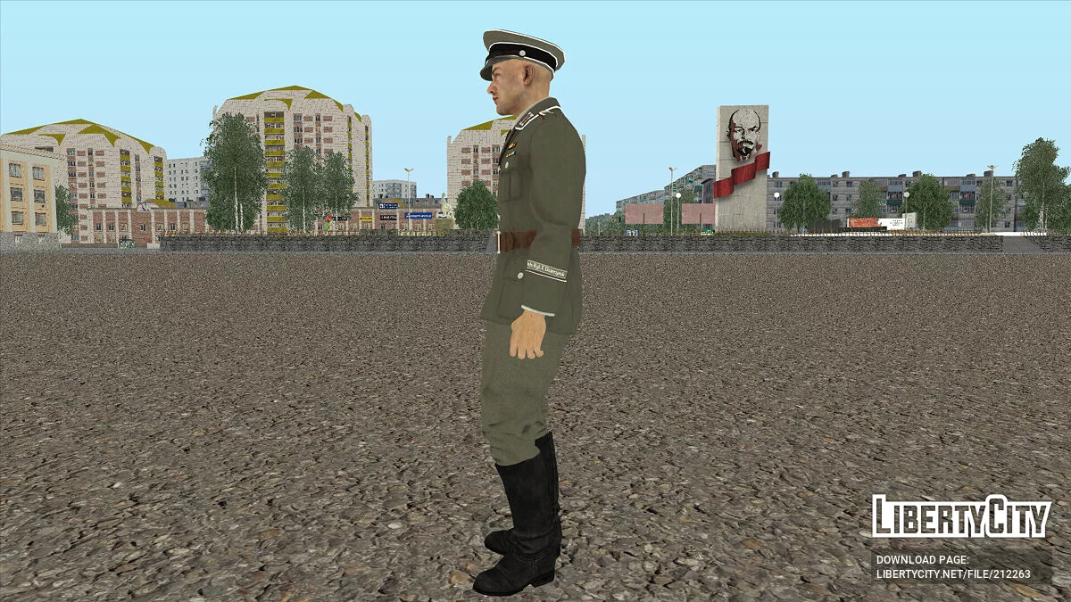 МГБ ГДР (Штази) Unterwatchmeister (Ministry of State Security) / GTA San Andreas