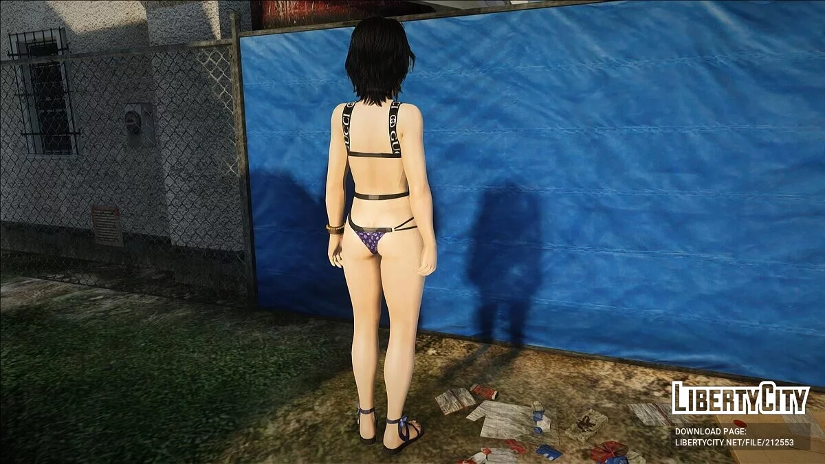 Момиджи в купальнике Гуччи из DOAXVV / GTA San Andreas
