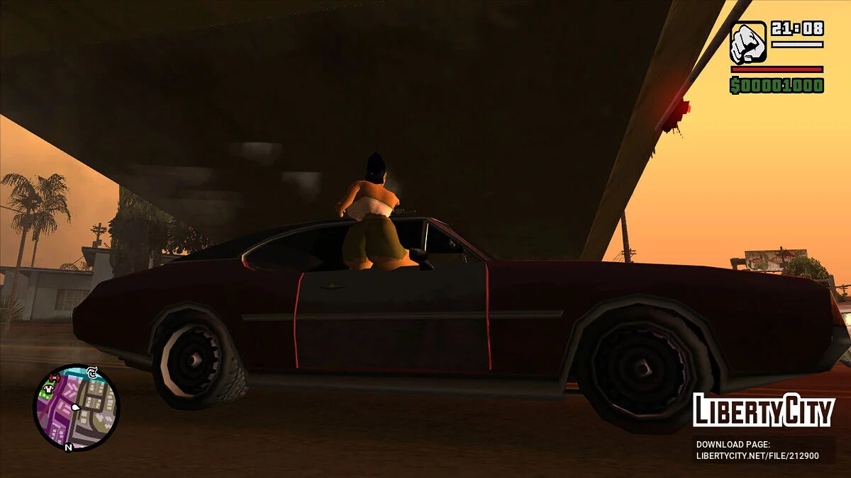 Обновлённая модель подружки Дениз / GTA San Andreas