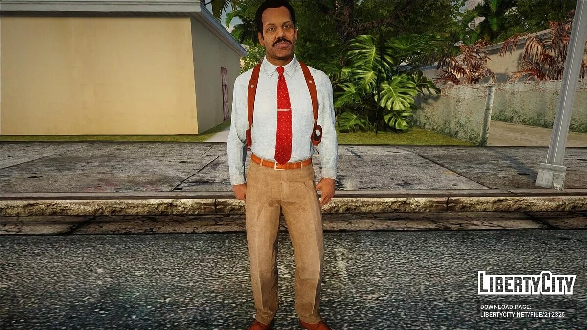 Роджер Мёрдок (Дэнни Гловер) из сериала Смертельное оружие / GTA San Andreas