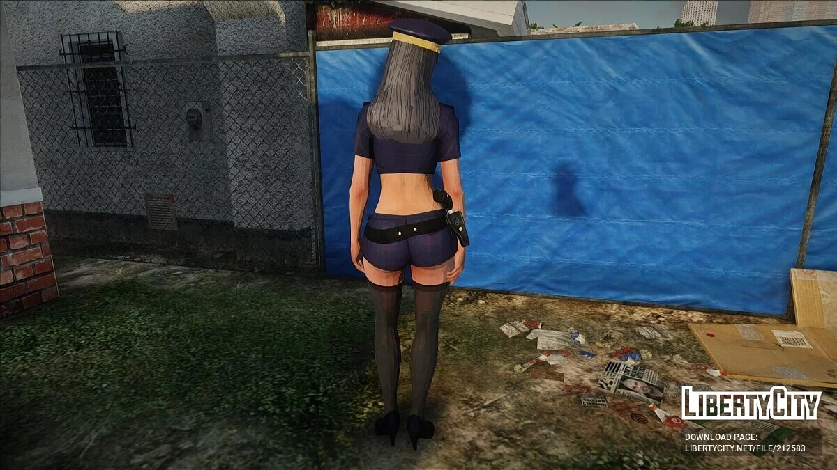 Sable from Zombie Hunter: Invasion / GTA San Andreas