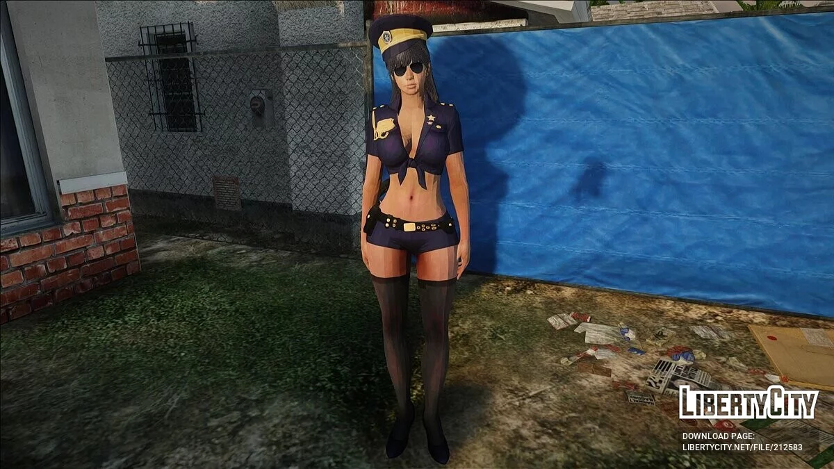 Sable from Zombie Hunter: Invasion / GTA San Andreas