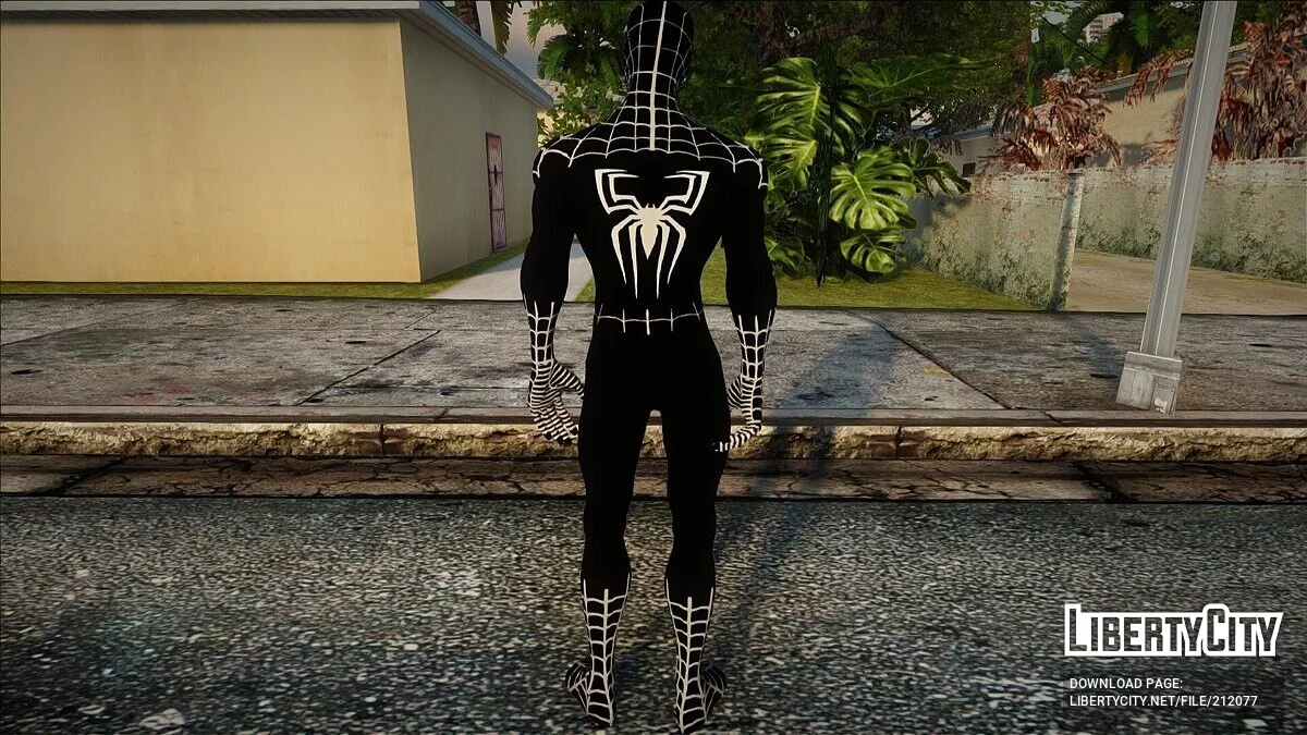 Spider-Man из Spider-Man The New Animated Series / GTA San Andreas