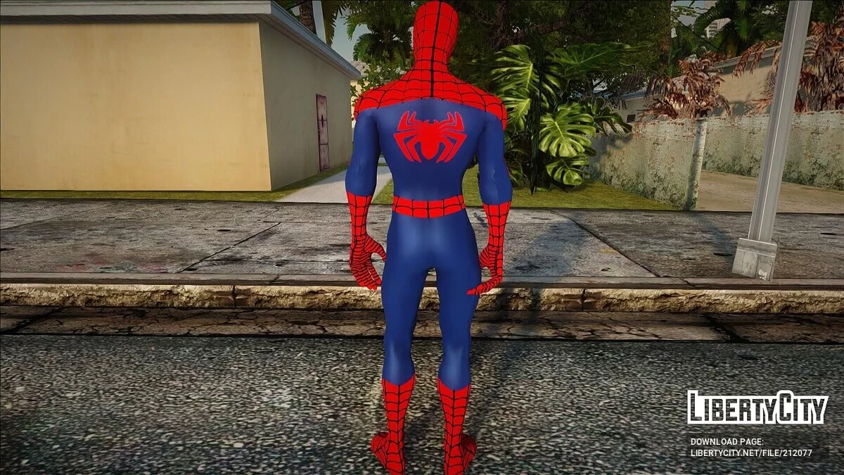 Spider-Man из Spider-Man The New Animated Series / GTA San Andreas