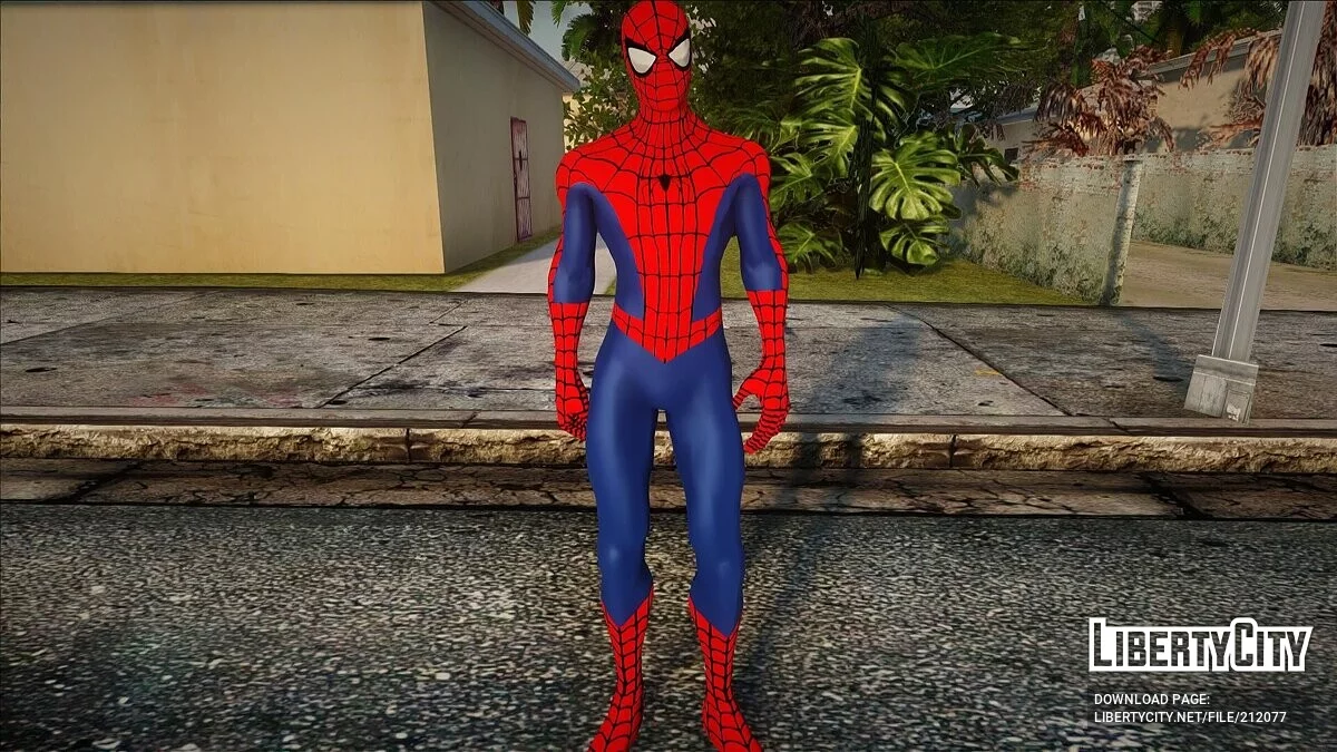 Spider-Man из Spider-Man The New Animated Series / GTA San Andreas