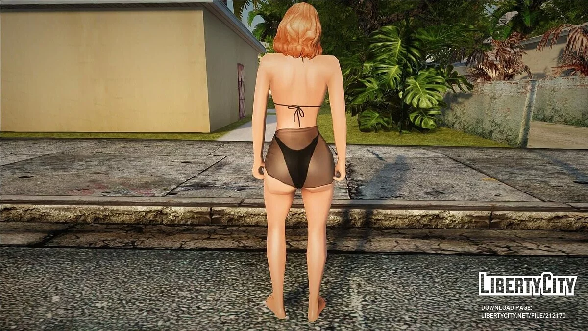 Женский скин в сексуальных нарядах / GTA San Andreas