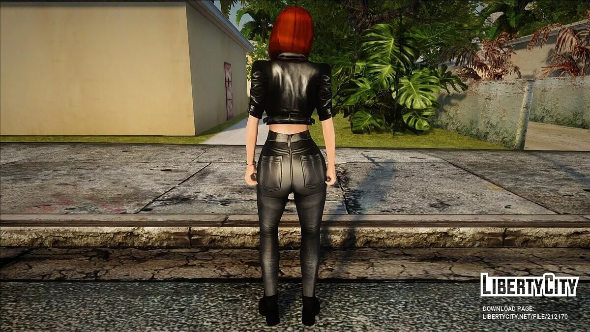 Женский скин в сексуальных нарядах / GTA San Andreas