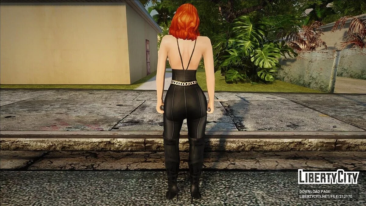 Женский скин в сексуальных нарядах / GTA San Andreas