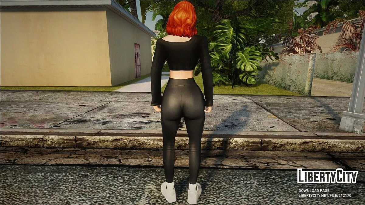 Женский скин в сексуальных нарядах / GTA San Andreas