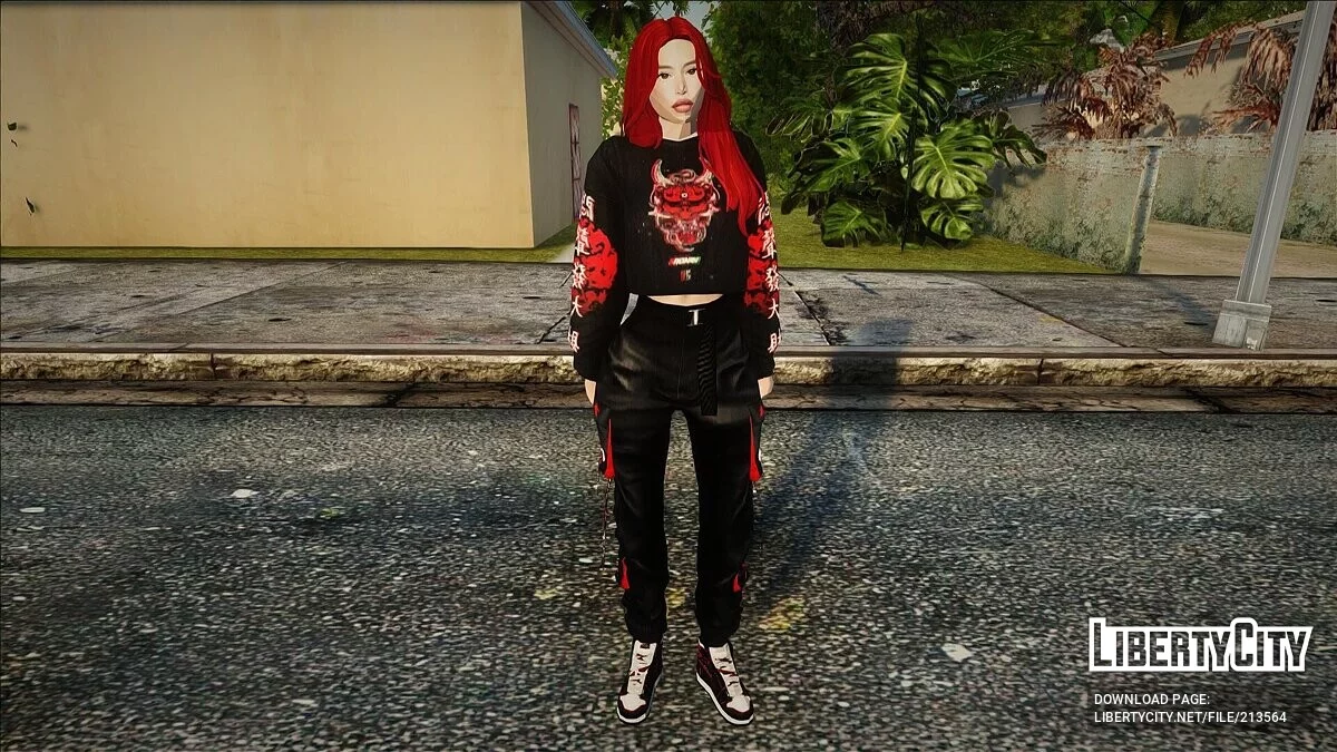 Две симпатичные девушки / GTA San Andreas