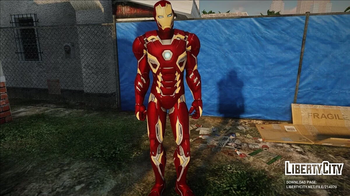 Iron Man Mark 45 Fortnite Marvel Skin Avengers Age of Ultron / GTA San Andreas