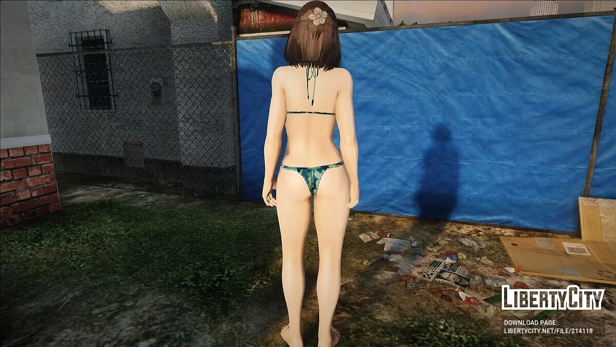 Харука Момосе из Fatal Frame 5 - Dragonfruit / GTA San Andreas