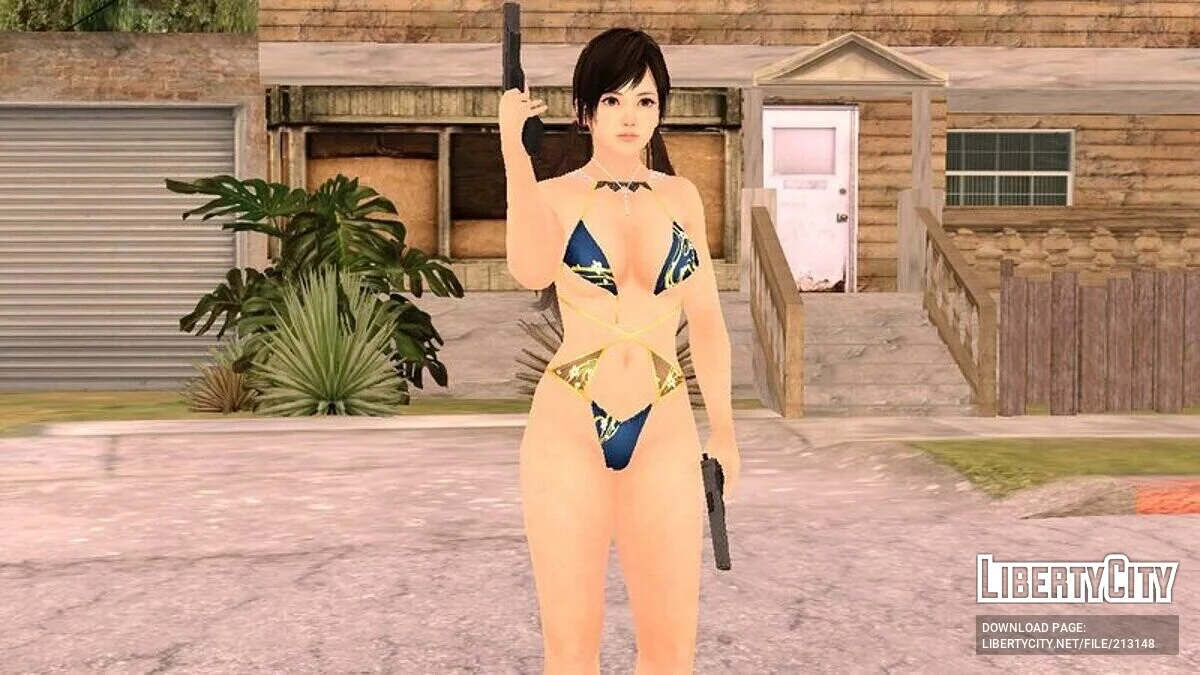 Кокоро в купальнике из DOAXVV / GTA San Andreas