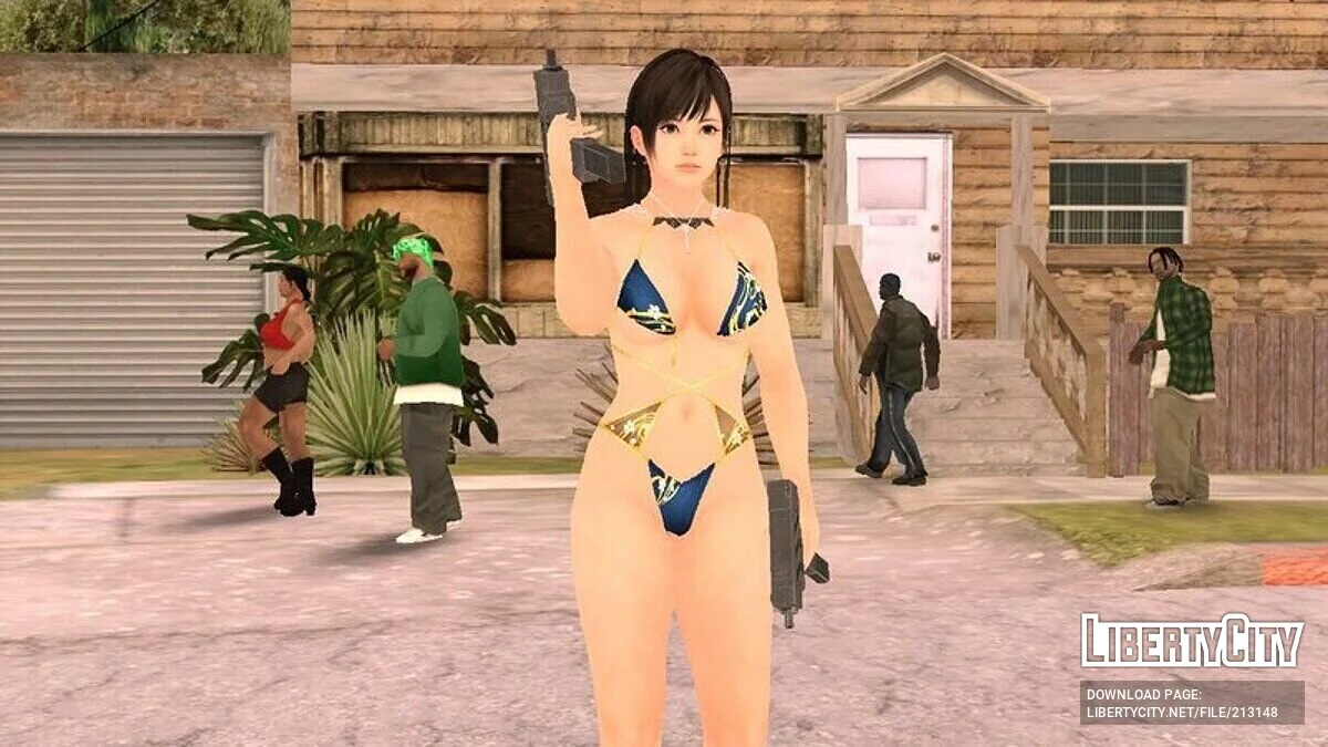 Кокоро в купальнике из DOAXVV / GTA San Andreas