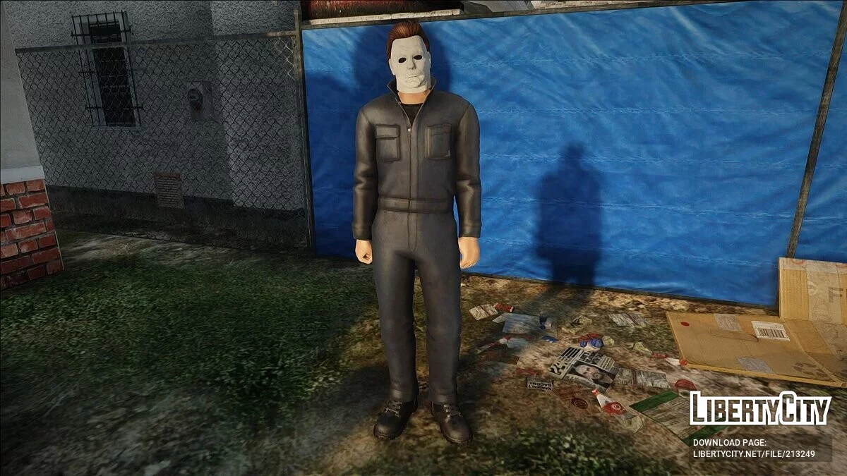 Майкл Майерс из Fortnite / GTA San Andreas