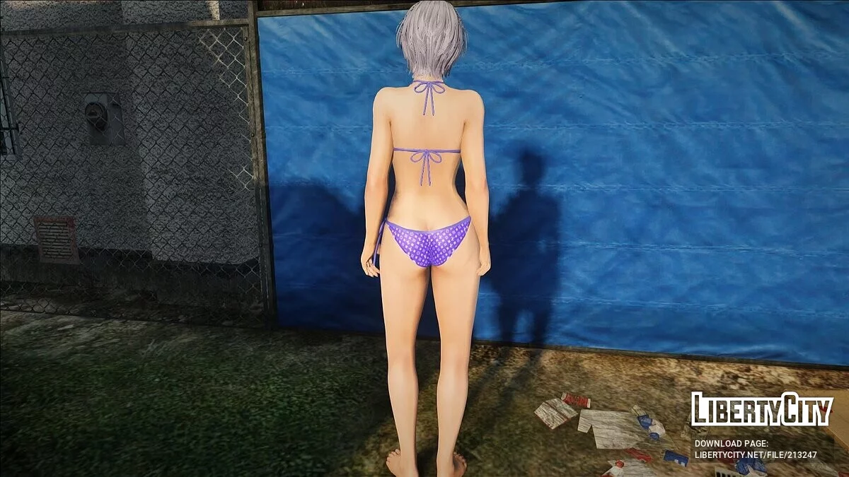 Шизуку из DOAXVV в сексуальном бикини / GTA San Andreas