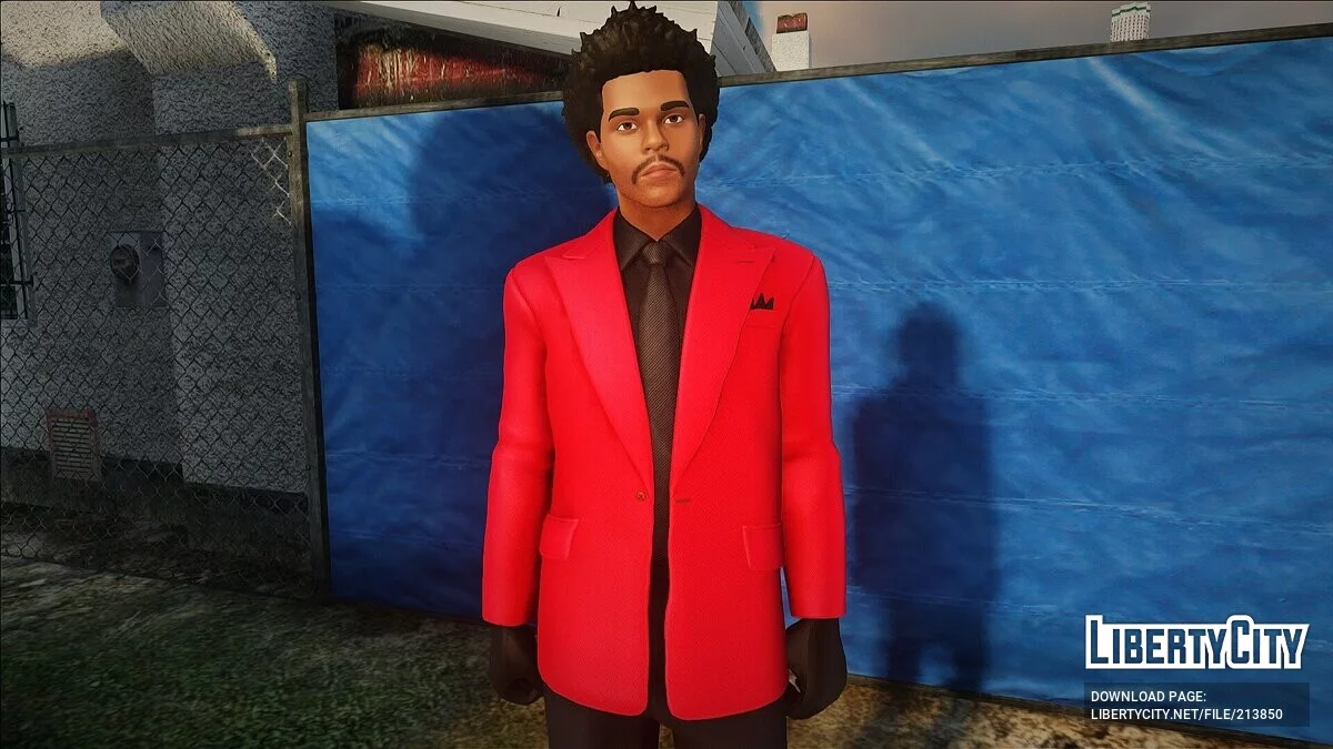 The Weeknd из игры Fortnite / GTA San Andreas