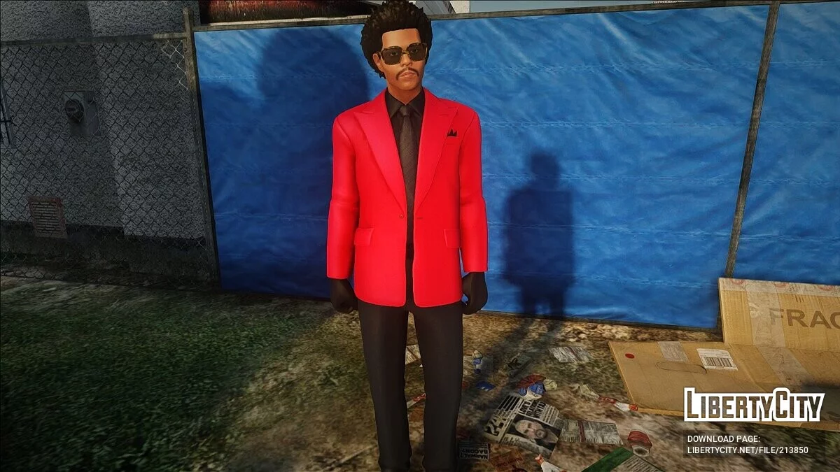 The Weeknd из игры Fortnite / GTA San Andreas