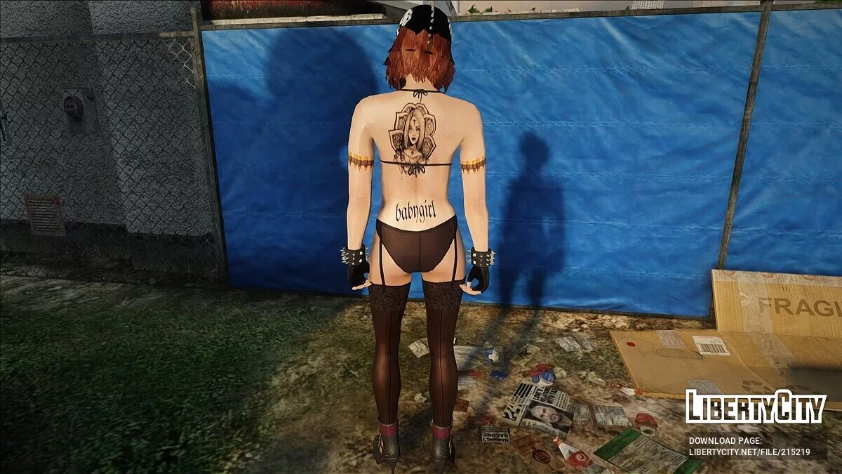 Два женских скина ко дню Хэллоуин / GTA San Andreas