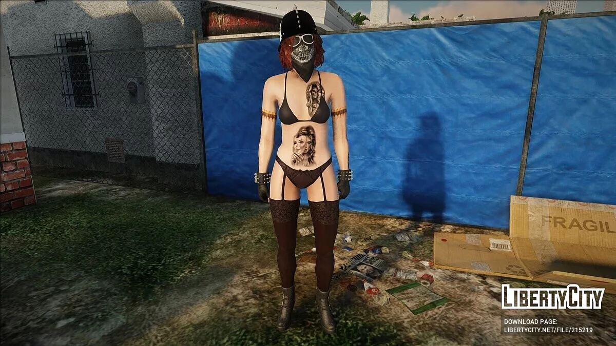 Два женских скина ко дню Хэллоуин / GTA San Andreas