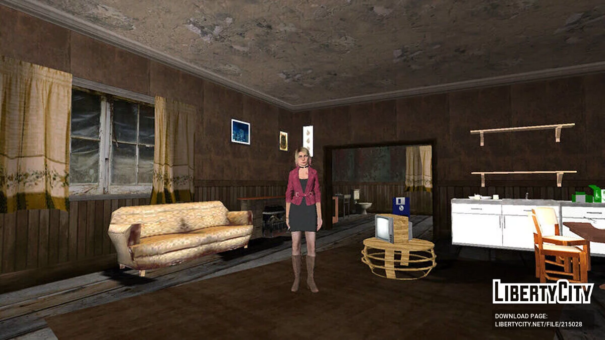 Джеймс и Мария из Silent Hill 2 Remake / GTA San Andreas