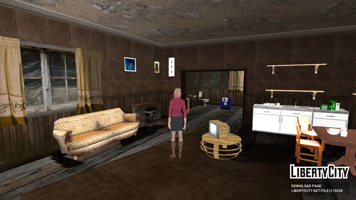 Джеймс и Мария из Silent Hill 2 Remake / GTA San Andreas