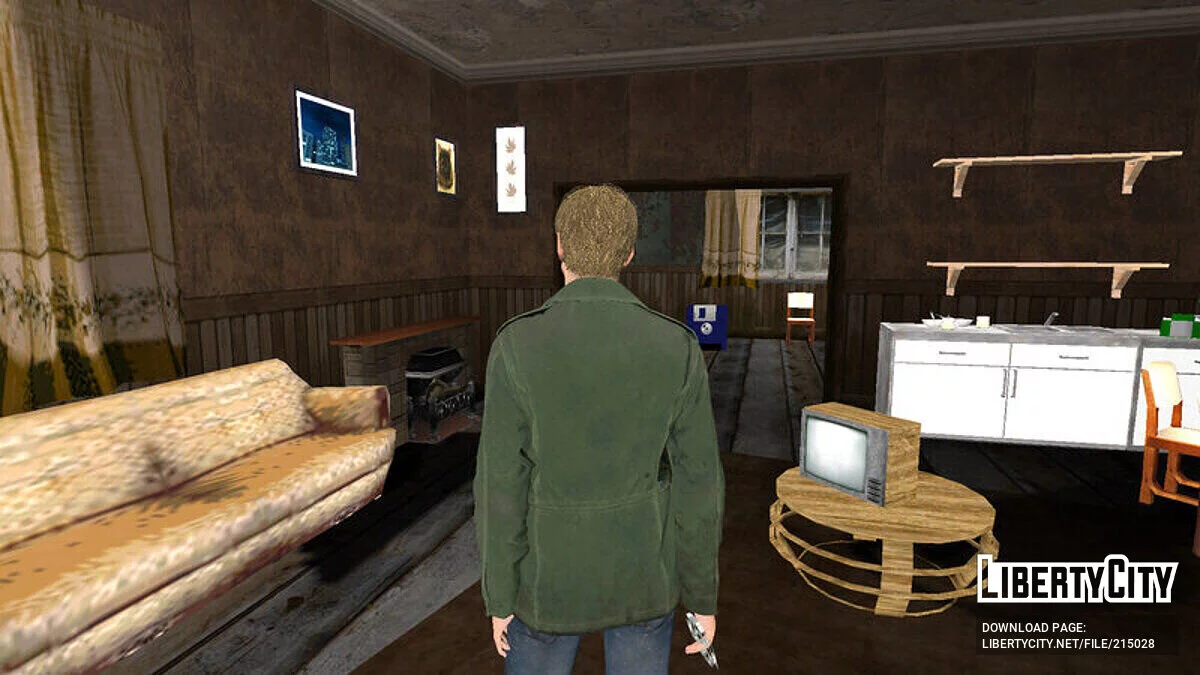 Джеймс и Мария из Silent Hill 2 Remake / GTA San Andreas