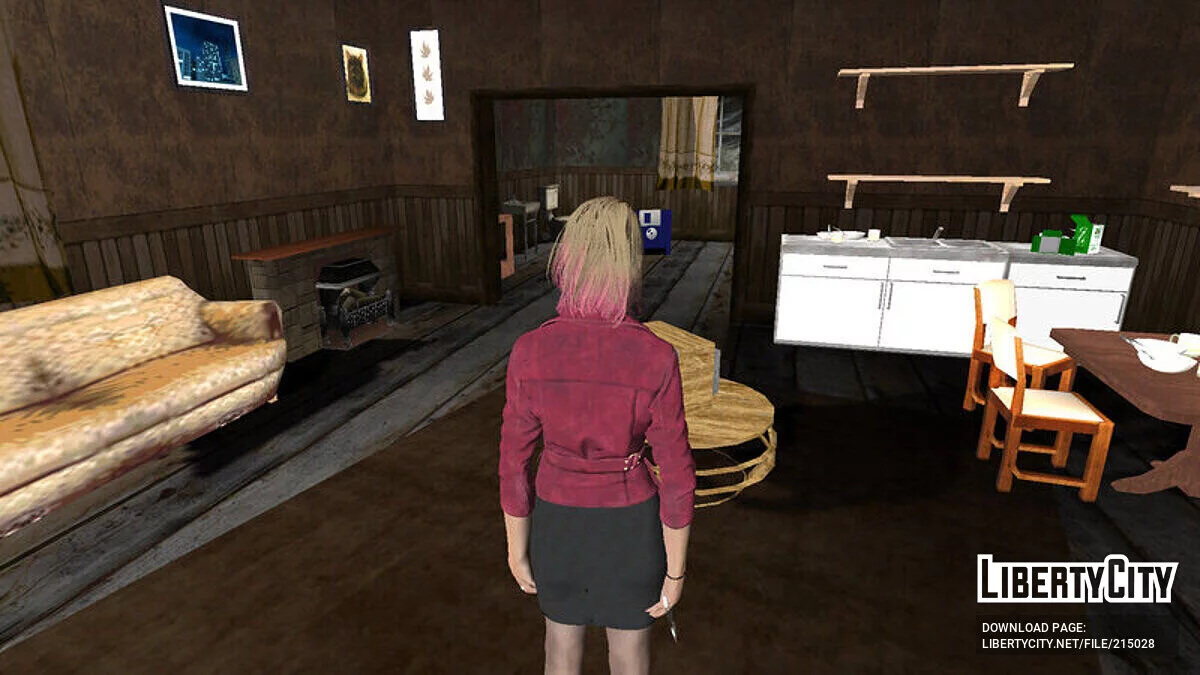 Джеймс и Мария из Silent Hill 2 Remake / GTA San Andreas