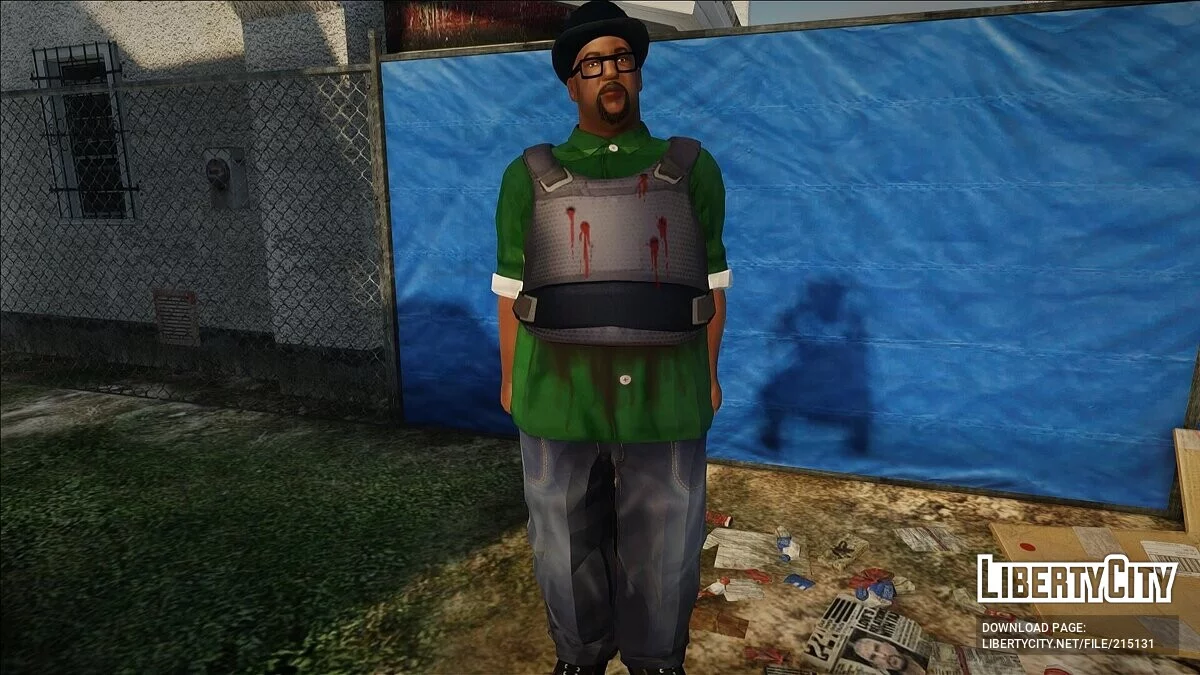HD скин Биг Смоука из The Definitive Edition / GTA San Andreas