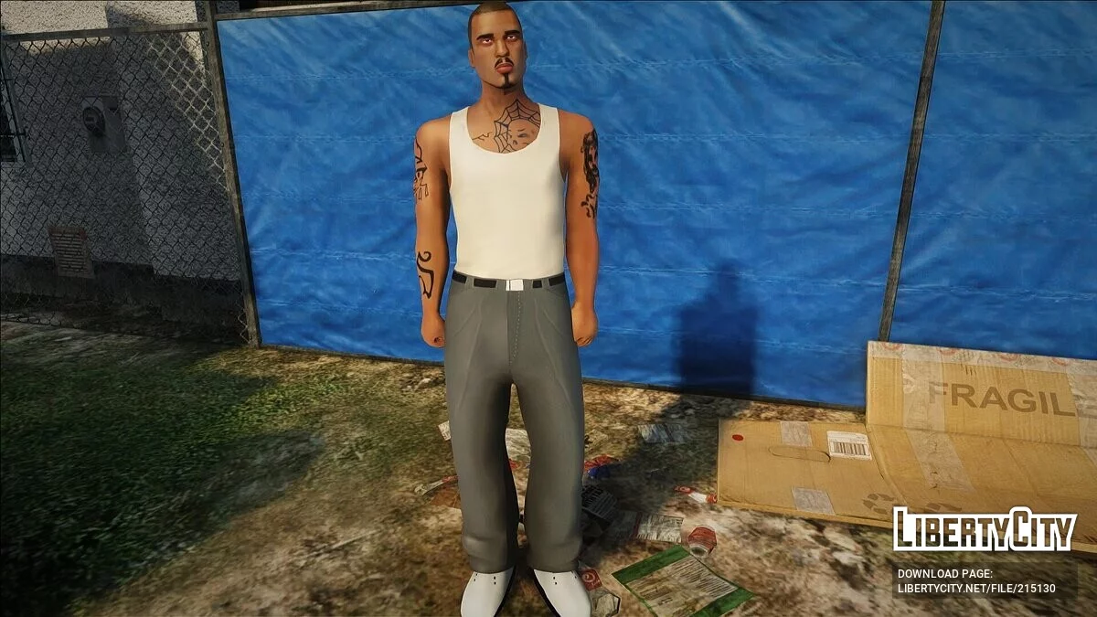 HD скин Цезаря из The Definitive Edition / GTA San Andreas