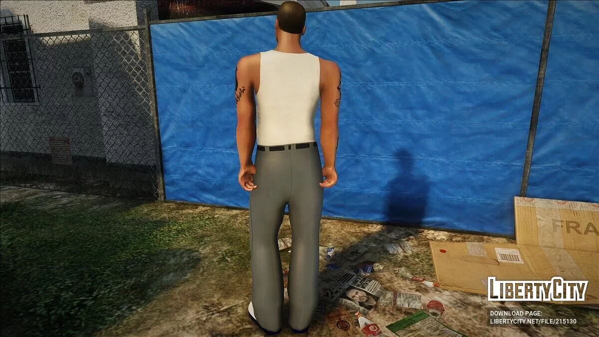 HD скин Цезаря из The Definitive Edition / GTA San Andreas