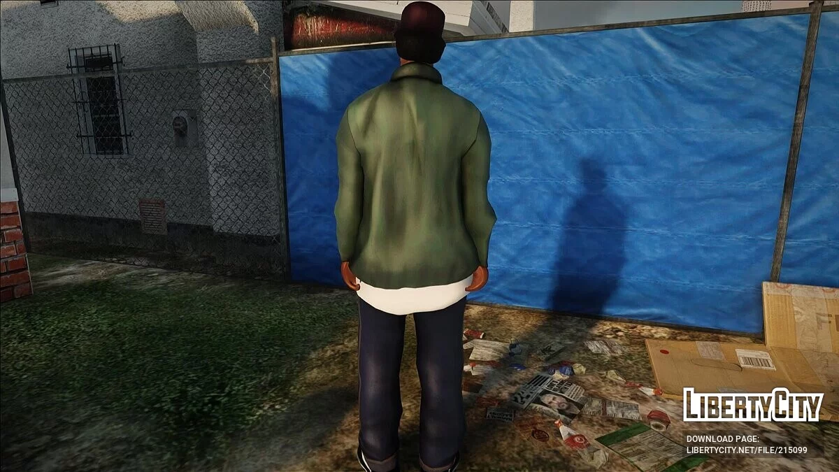 HD скин Райдера из The Definitive Edition / GTA San Andreas