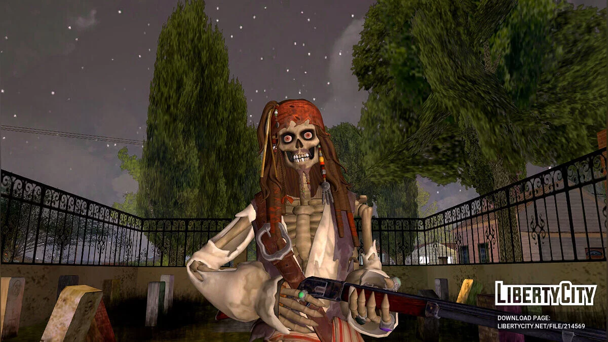 Jack Sparrow Cursed / GTA San Andreas