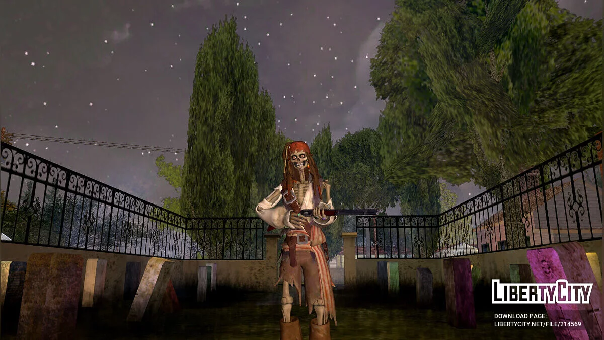 Jack Sparrow Cursed / GTA San Andreas