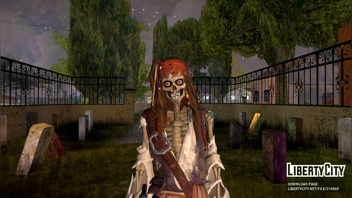 Jack Sparrow Cursed / GTA San Andreas