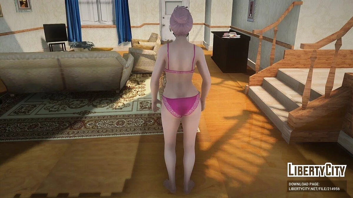 Элиза в нижнем белье / GTA San Andreas
