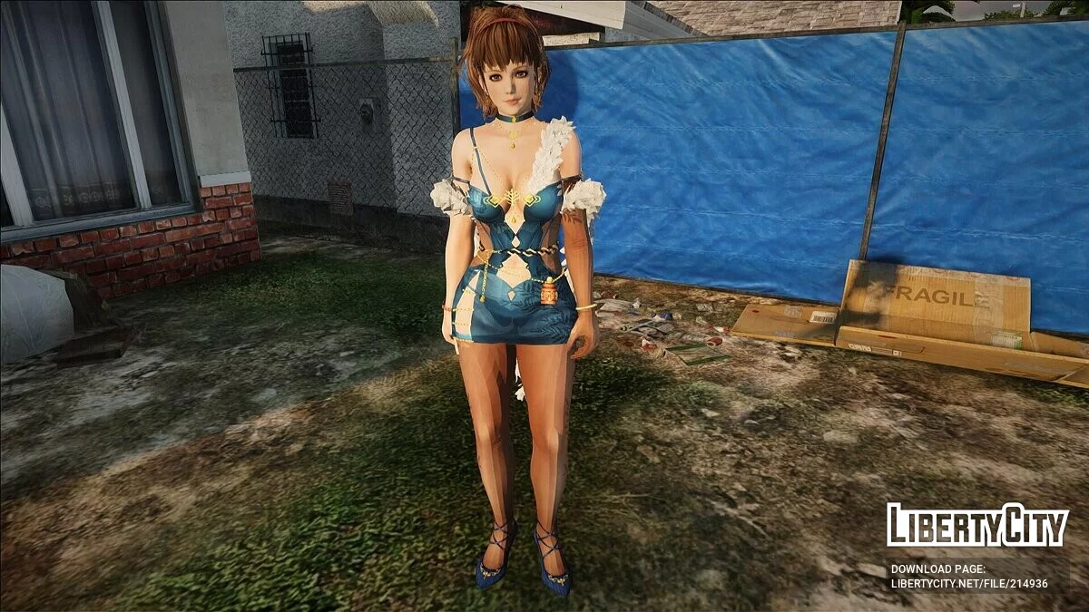 Хитоми из DOAXVV - Мейкап / GTA San Andreas