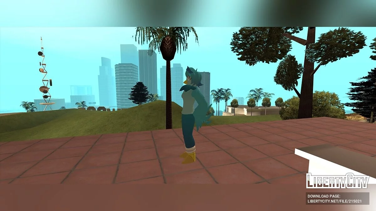 Мартлет из Undertale: Yellow / GTA San Andreas
