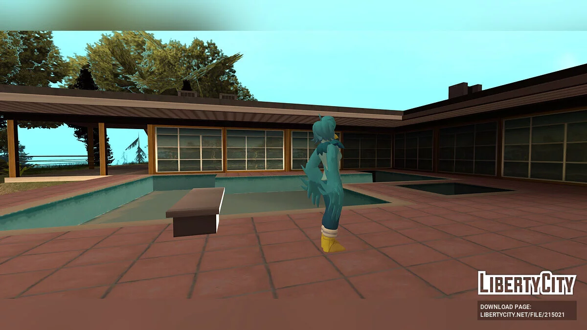 Мартлет из Undertale: Yellow / GTA San Andreas