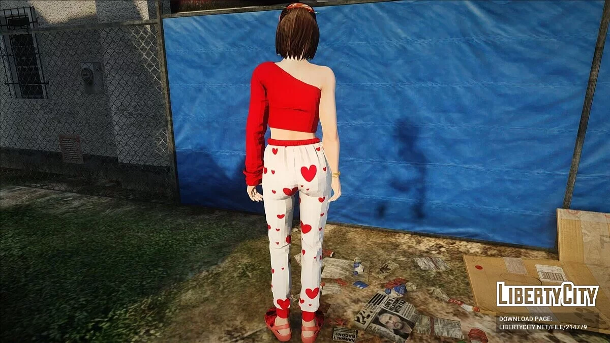 Мику Хинасаки из Fatal Frame 5 (День Святого Валентина) / GTA San Andreas