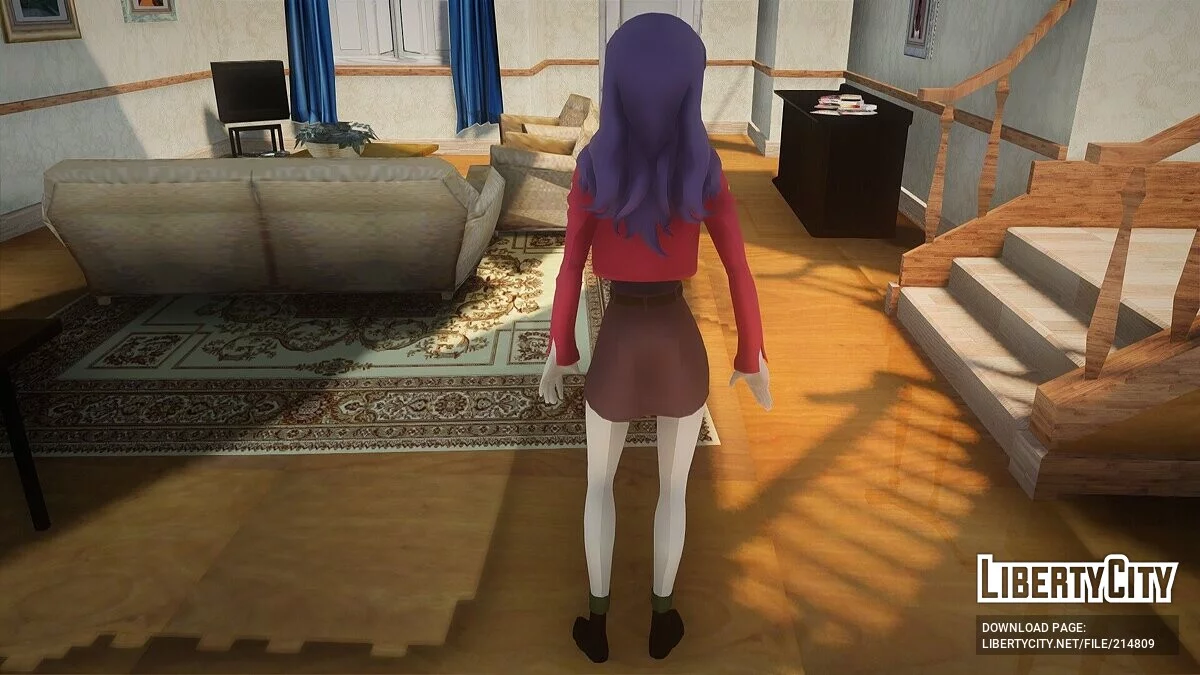 Мисато Кацураги из Evangelion / GTA San Andreas