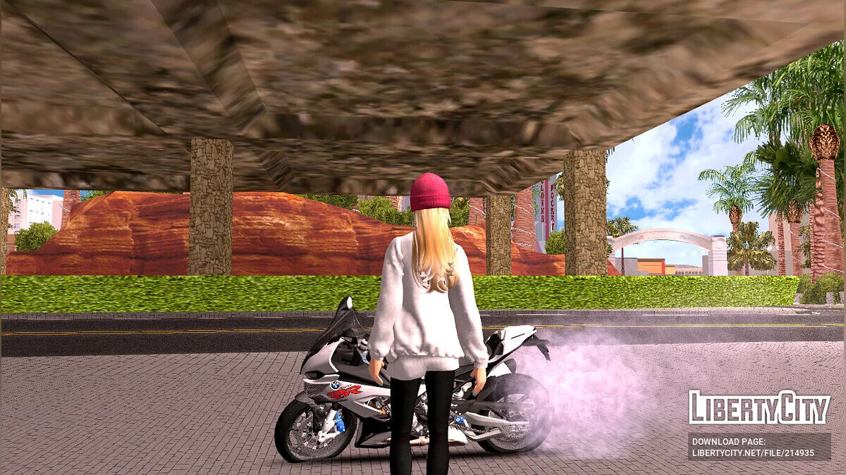 Мэри Роуз в повседневной одежде / GTA San Andreas