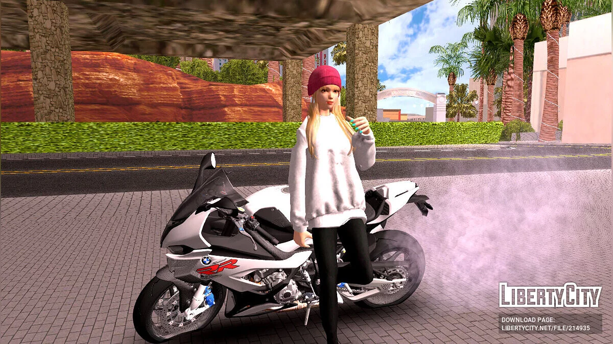 Мэри Роуз в повседневной одежде / GTA San Andreas