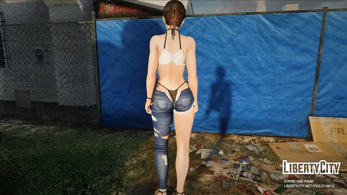 Нанами из DOAXVV в сексуальном наряде / GTA San Andreas
