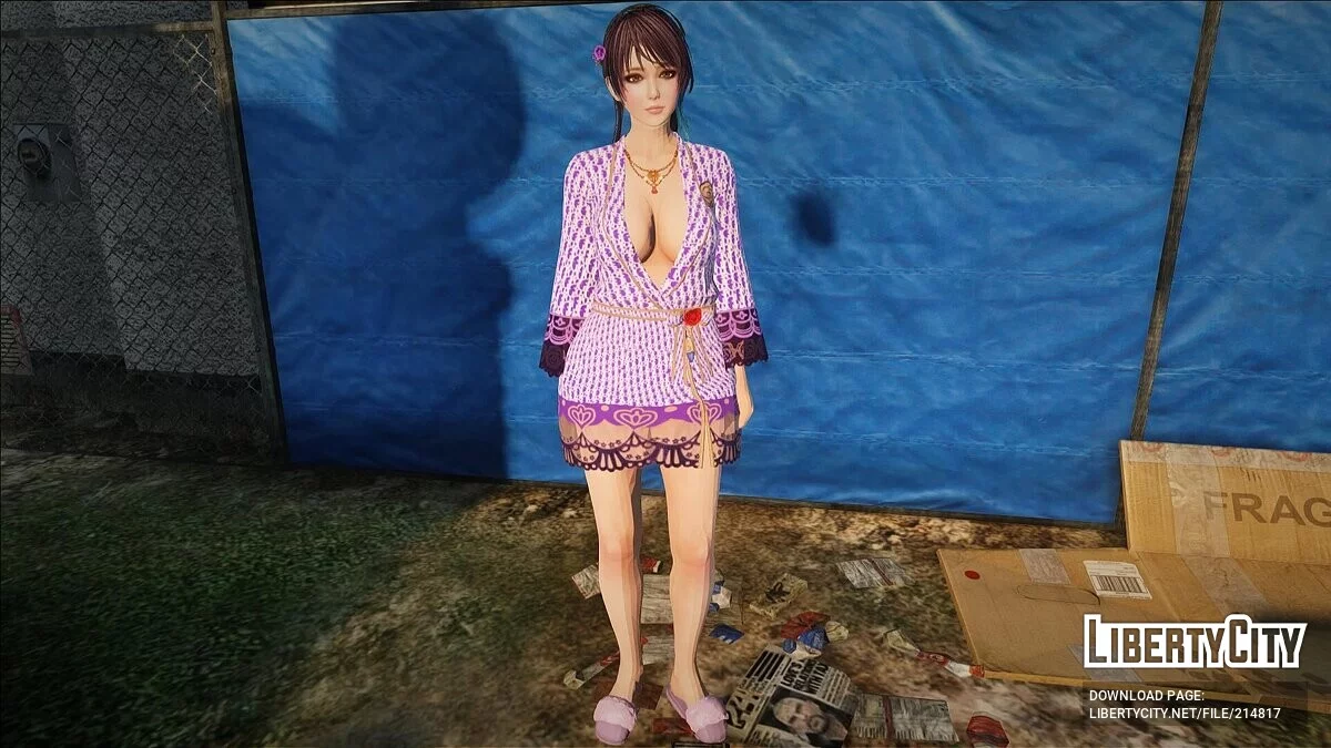 Шенди из DOAXVV в наряде Диор (Velvet Time) / GTA San Andreas